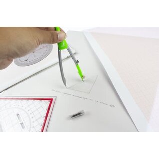 Transparant papier  A3 blok à 24 vel met 1 vel milimeterpapier