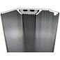 Liniaal Aristo 50cm aluminium met rubber inleg