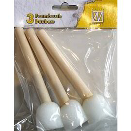 Nellie's Choice  Dabber sponsstokjes 8cm - spons 2cm 3 ST