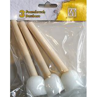 Nellie's Choice  Dabber sponsstokjes 8cm - spons 2cm 3 ST