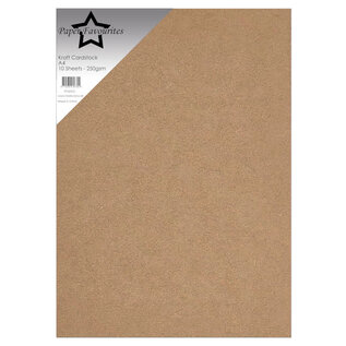 Kraftpapier A4 250 grs 10 vel