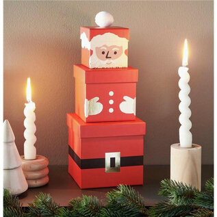Kerstman geschenkdoosset