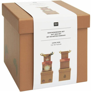 Rendier geschenkdoosset
