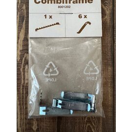 Combiframe schilderijhaak en klemveren