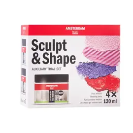 Amsterdam medium sculpt en shape set | 4 x 120 ml