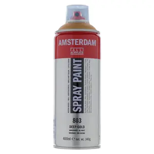 Amsterdam Spray paint 400 ml Donkergoud 803