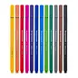 Fineliner set 12 kleuren