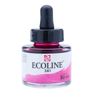 Ecoline Vloeibare Waterverf Fles 30 ml Lichtroze 361