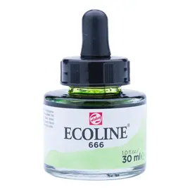 Ecoline Vloeibare Waterverf Fles 30 ml Pastelgroen 666