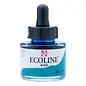 Ecoline Vloeibare Waterverf Fles 30 ml Blauwgroen 640