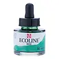 Ecoline Vloeibare Waterverf Fles 30 ml Donkergroen 602