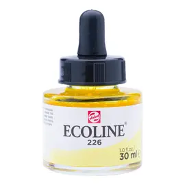 Ecoline Vloeibare Waterverf Fles 30 ml Pastelgeel 226