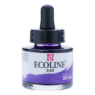 Ecoline Vloeibare Waterverf Fles 30 ml Blauwviolet 548