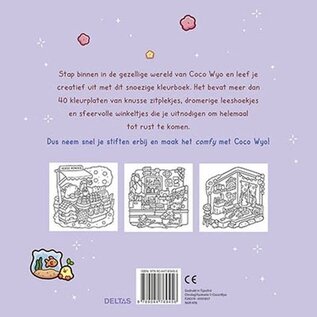 Cozy Corner Cute & Comfy kleurboek Coco Wyo