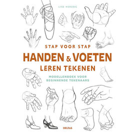 Stap voor stap handen & voeten leren tekenen