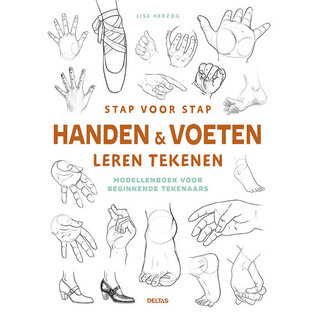 Stap voor stap handen & voeten leren tekenen