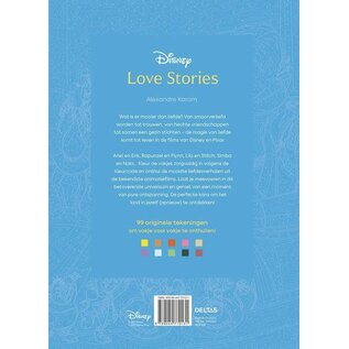 Disney Love stories - Kleuren op nummer voor volwassenen