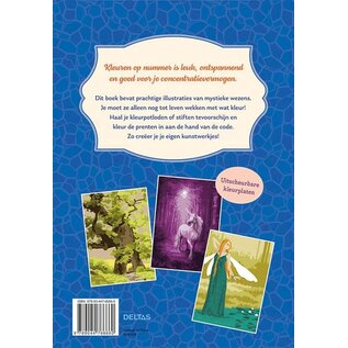 Kleuren op nummer voor volwassenen - Fantasy