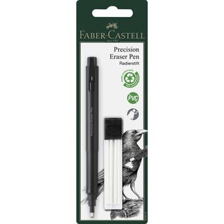 Gumpen ( Gom ) Faber-Castell Precision zwart inclusief navulgummen