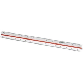Schaalstok Westcott 30cm 1:2,5/5/10/20/50/100