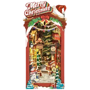 Robotime Book Nook Christmas Street