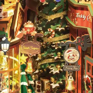 Robotime Book Nook Christmas Street