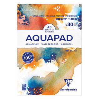 Goldline Aqua blok 300g/m² A3 30bl