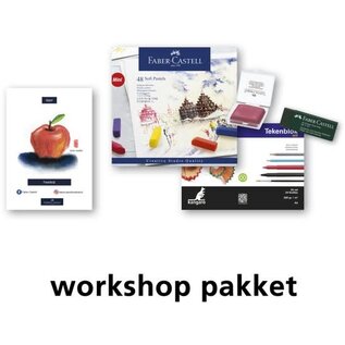 Workshoppakket Appel Faber-Castell incl. toebehoren