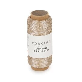 COMBINE & PAILLETTES 52 - Beige bad 84009A