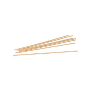 Houten stokjes 30cm 5mm 60st.