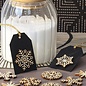 16 houten silhouetten Kerst