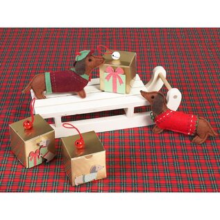 Houten slee 24x6,5 cm