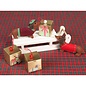 Houten slee 24x6,5 cm