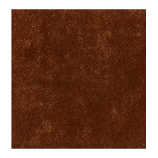 Vilt blad 1 mm bruin  30x30cm - soepel - Per vel