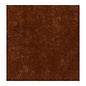 Vilt blad 1 mm bruin  30x30cm - soepel - Per vel
