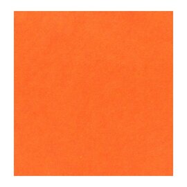Vilt blad 1 mm oranje  30x30cm - soepel - Per vel