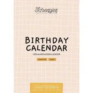 Scheepjes Verjaardagskalender NL-EN