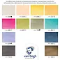 Van Gogh Aquarelverf pocket box gedempte tinten met 12 kleuren in halve napjes