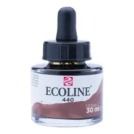 Ecoline Vloeibare Waterverf Fles 30 ml Sepia Donker 440
