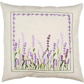 Borduurkussen kit Lavendel