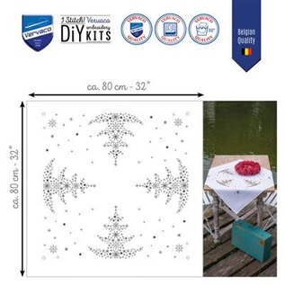 Tafelkleed kit Kerstboom met versiering