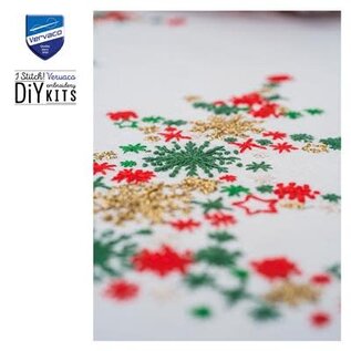 Tafelkleed kit Kerstboom met versiering