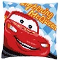 Kruissteekkussen kit Disney Lightning McQueen