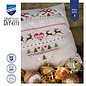 Borduurkussen kit Kerstmis