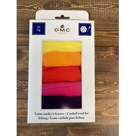 DMC viltwolset 5 kleuren - VITAMIN