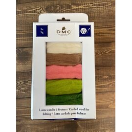 DMC viltwolset 5 kleuren - SPRING