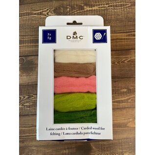 DMC viltwolset 5 kleuren - SPRING