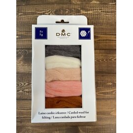 DMC viltwolset 5 kleuren - SEASHELL
