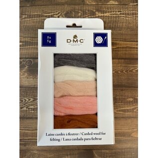 DMC viltwolset 5 kleuren - SEASHELL