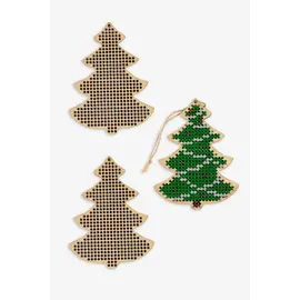 Klaar om te borduren: Kerstboom versiering
